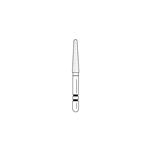 Abrasive Technology Two Striper FG Friction Grip #767.9 Round End Taper Coarse Grit Diamond Burs 5/Pk Abrasive Technology Two Striper FG Friction Grip #767.9 Round End Taper Coarse Grit Diamond Burs 5/Pk